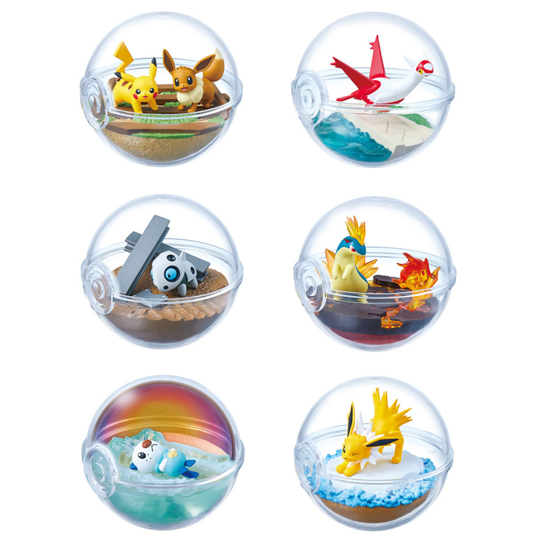 Officiële Pokemon figures re-ment terrarium collection 13